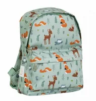 A Little Lovely Company BPFFSA62 backpack Rucksack Green Polyester
