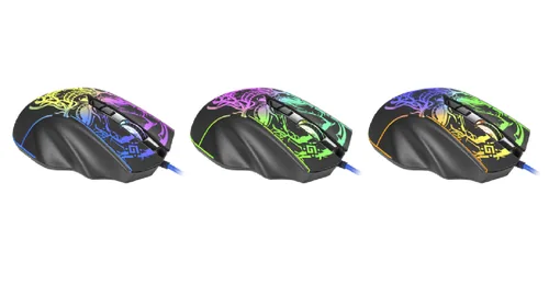 Gaming, optic, wired mouse  DEFENDER GM-928 BULLETSTORM 7200dpi 7P illuminate