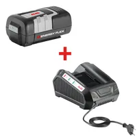 AL-KO Akku und Ladegerät ENERGY FLEX 36 V, B 150 Li, 4 Ah - Akkusystem: Keine - Zubehörtyp: Akku und Ladegerät - Akkukapazität: 4 Ah - Spannung: 40 V - Kapazität Wattstunden: 144 Wh - Akkutyp: Lithium-Ion (Li-Ion)