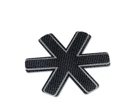 Kela Pfannenschutz Amparo 3 Stück, Grau/Schwarz - Material: Filz - Detailfarbe: Schwarz - Grau - Durchmesser: 39 cm - 31 cm - 35 cm - Verpackungseinheit: 3 Stück