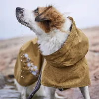 HURTTA Regenmantel Monsoon V2 Eco Grün, 28 cm - Hundegrösse: Kleine Rassen - Detailfarbe: Grün - Produkttyp: Regenmantel - Tierart: Hund