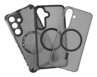 4smarts Qi2 Upgrade 3er Cover Set für Samsung Galaxy S25 - Grundfarbe: Grau - Fallsicher: Ja - Kompatible Hersteller: Samsung - Detailfarbe: Grau - Mobiltelefon Kompatibilität: Galaxy S25 - Material: Polycarbonat (PC) - Thermoplastisches Polyurethan (TPU)