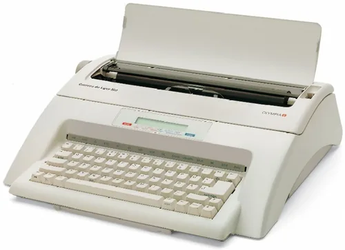Olympia Schreibmaschine Carrera de luxe MD