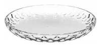 Leonardo Teller Cucina Optic 18 cm, 4 Stück,Transparent - Material: Kalk-Natron-Glas - Teller Typ: Frühstücks- & Dessertteller - Detailfarbe: Transparent - Verpackungseinheit: 4 Stück - Form: Rund