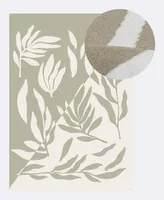 Chic Mic Decke Desert leaf 140 x 200 cm - Eigenschaften: 100% Bio-Baumwolle - Zertifikate: Öko-Tex Standard 100 - Breite: 140 cm - Höhe: 200 cm - Detailfarbe: Beige - Grau - Produkttyp: Decken