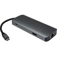 Inter-Tech H-428 USB 3.2 Gen 1 (3.1 Gen 1) Type-C 5000 Mbit/s Black