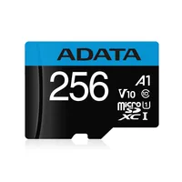 ADATA microSDXC-Karte 256 GB - Speicherkartentyp: microSDXC - Speicherkapazität: 256 GB - Geschwindigkeitsklasse: UHS-I - V10 - Class 10 - A1 - Lesegeschwindigkeit max.: 100 MB/s - Schreibgeschwindigkeit max.: 25 MB/s - Speicherkartenadapter: SD-Adapter