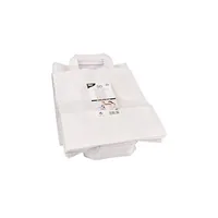 PAPSTAR Tragtasche Papier 28x22x10cm PAP86454 weiss 50 Stück