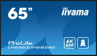 iiyama Public Display ProLite LH6560UHS-B2AG 65 - Bildschirmdiagonale: 65  - Auflösung: 3840 x 2160 (Ultra HD 4K) - Bildschirmhelligkeit: 500 cd/m² - Seitenverhältnis Bildschirm: 16:9 - Betriebsdauer im Dauerbetrieb: 24/7 - Schnittstellen: RJ-45 (LAN) - H