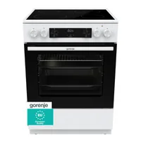 Gorenje GEC6C40WD Freestanding cooker Electric Ceramic hob White