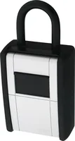 Abus Schlüsselschrank 797 B mit Bügel KeyGarage, Silber - Produkttyp: Schlüsselschrank - Widerstandsfähigkeit: Schmutz - Metallgehäuse - Detailfarbe: Silber