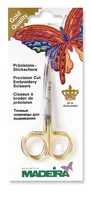 Madeira Stickzubehör Präzisions-Stickschere  1 Stück - Verpackungseinheit: 1 Stück - Detailfarbe: Gold - Produkttyp: Stickschere