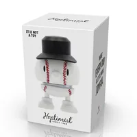 Hoptimist Aufsteller Baseball Bumble Weiss, 7.6 cm - Eigenschaften: Keine Eigenschaft - Motiv: Ball - Verpackungseinheit: 1 Stück - Detailfarbe: Weiss - Schwarz - Produkttyp: Aufsteller - Detailmaterial: Acrylnitril-Butadien-Styrol (ABS) - Stahl