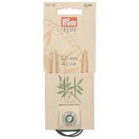 Prym 1530 Rundstricknadel BAMBUS 6.00 mm, 40 cm - Material: Bambus - Produkttyp: Rundsticknadel