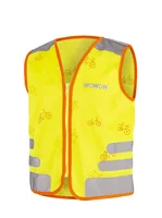 wowow Reflexweste Nutty Jacket XS - Befestigung: Oberkörper - Farbe: Gelb - Typ: Weste