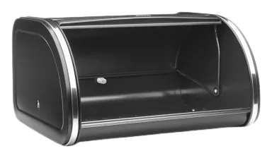 Brabantia Single-Rollbrotkasten Schwarz matt - Brotvariante: Brot - Material: Kunststoff - Detailfarbe: Schwarz matt - Inkl. Schneidebrett: Nein