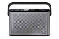 Sharp DAB+ Radio DR-P540 Grau - Widerstandsfähigkeit: Keine Angabe - Radio Tuner: DAB+ - FM - Stromversorgung: Akkubetrieb - Netzbetrieb - Detailfarbe: Grau - Streaming Formate: Keine - Ausstattung: Datumsanzeige - Display - Senderspeicher - Weckfunktion