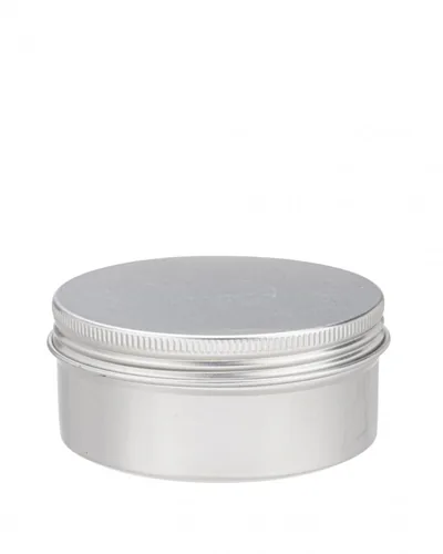 Glorex Dose und Verpackung Alu-Schraubdeckeldose 100 ml - Volumen: 100 ml - Detailfarbe: Silber - Vegane Kosmetik: Ja - Kosmetik Typ: Dose und Verpackung