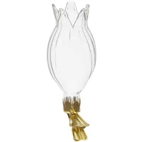 Rico Design 700522 vase Other Glass, Metal Gold, Transparent