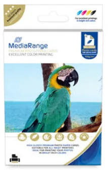 MediaRange Fotopapier hochglänzend 100x150mm 150g, 50 Blatt