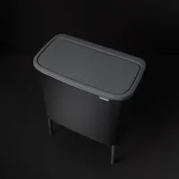Brabantia 315824 trash can 36 L Rectangular Plastic Black