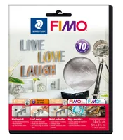 FIMO Blattmetall 14x14cm 8781-81 silber