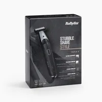 Babyliss Triple S T880E - Rasierart: Nass und Trocken - Körperbereich: Bart - Gesicht - Detailfarbe: Schwarz - Minimale Schnittlänge: 0.2 mm - Maximale Schnittlänge: 3 mm - Trimmer Funktionen: Bartschneider - Präzisionstrimmer - Rasieraufsatz