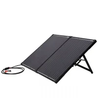 Technaxx Solarkoffer TX-214 100 W - Solarpanel Leistung: 100 W - Paneltyp: Portabel - Rahmen: Schwarz