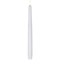 Star Trading LED-Stabkerzen Set Flamme Slim, 2 Stück, Weiss - Betriebsart: Batteriebetrieb - Fernbedienung: Ja - Aussenanwendung: Nein - Höhe: 28.5 cm - Timerfunktion: Ja - Set: Ja