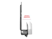Equip Uni. Media Player-Wandhalt. 25x39mm 1Kg schwarz lite Retail