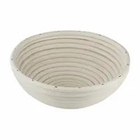 Zenker 7316 bread basket Round Rattan White