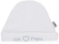 Very Important Baby Mütze Ich Herz Papa Weiss - Anlass: Geburt - Empfänger Geschenke: Für Kinder - Produkttyp Geschenke: Mütze