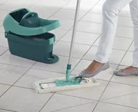 Wischtuchpresse Profi XL mit Rollen, Bodenwischer