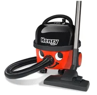 Numatic Bodenstaubsauger Henry HVR160 - Staubsauger Typ: Bodenstaubsauger - Motorleistung: 620 W - Detailfarbe: Rot - Beutellos: Nein - Staubbehältervolumen: 6 l - Nasswischfunktion: Nein