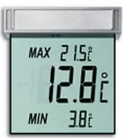 TFA Dostmann Thermometer Vision - Detailfarbe: Grau - Anwendungsbereich: Temperaturmessung - Typ: Thermometer