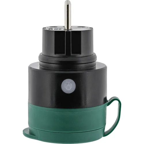 InLine 40155O Prise intelligente 3680 W Noir, Vert