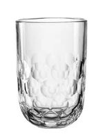 Leonardo Cappuccino Becher Gocce mit Untersetzer 380 ml, Transparent - Material: Kalk-Natron-Glas - Tassen Typ: Cappuccino Becher - Ausstattung: Keine weitere Ausstattung - Detailfarbe: Transparent - Verpackungseinheit: 1 Stück - Volumen: 380 ml