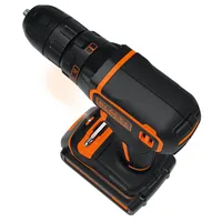 Black & Decker BDCDC18KB-QW drill Keyless Black, Orange