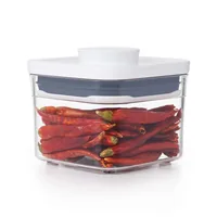 Oxo Good Grips Vorratsbehälter Pop-Dose 0.4 l, Transparent - Produkttyp: Vorratsbehälter - Materialtyp: Kunststoff - Set: Nein - Volumen: 0.4 l - Stapelbar: Ja - Verschlusstyp: Deckel