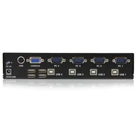 4 PORT VGA USB KVM SWITCH IN