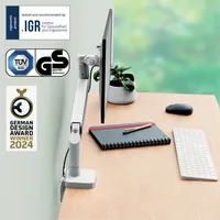 Leitz Ergo Space Saving Single Monitor Arm
