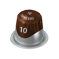 Jacobs Kaffeekapseln Espresso 10 Intenso 5 x 40 Stück - Entkoffeiniert: Nein - Produktionsland: Frankreich - Packungsgrösse: 200 Stück - Geschmacksrichtung: Keine - Getränkeart: Espresso - Kaffeeart: Nespresso Kapseln