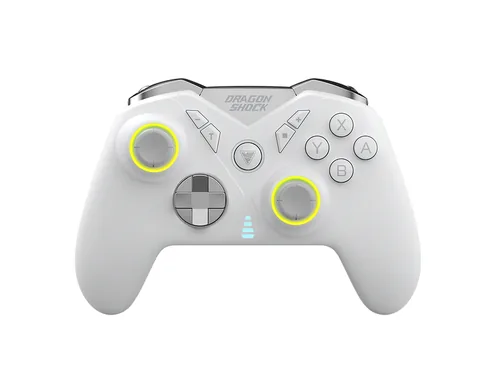 Dragonshock Nebula Pro White Bluetooth Gamepad Nintendo Switch