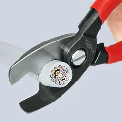 Knipex Kabelschere 200 mm 1000 V verchromt - Typ: Kabelschere - Länge: 200 mm
