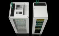 Rittal TX CableNet,Sichttür,Seitenwände,19""-Profilschienen