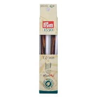 Prym 1530 Stricknadelspitzen Natural, lang 7.00 mm, 11.6 cm - Material: Holz - Produkttyp: Stricknadelspitzen