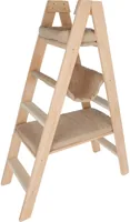 Kerbl Kratzbaum Ladder 97 cm x 39.5 cm x 134 cm - Höhe: 134 cm - Anzahl Liegeplätze: 3 × - Detailfarbe: Beige - Tierart: Katze - Produkttyp: Kletterleiter
