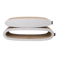 District 70 Kratzmöbel Oval Office - Höhe: 24 cm - Anzahl Liegeplätze: 1 × - Detailfarbe: Hellbraun - Tierart: Katze - Produkttyp: Katzenmöbel