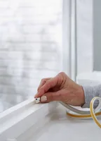 TESA tesamoll 6 m Window Seal rubber Self-adhesive White