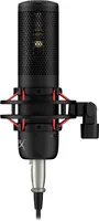 HyperX Kondensatormikrofon ProCast - Typ: Einzelmikrofon - Bauweise: Hand-/Stativmikrofon - Anwendungsbereich: Gesang & Sprache - Video - Wandlerprinzip: Kondensator - Richtcharakteristik: Niere - Umschaltbare Richtcharakteristik: Nein